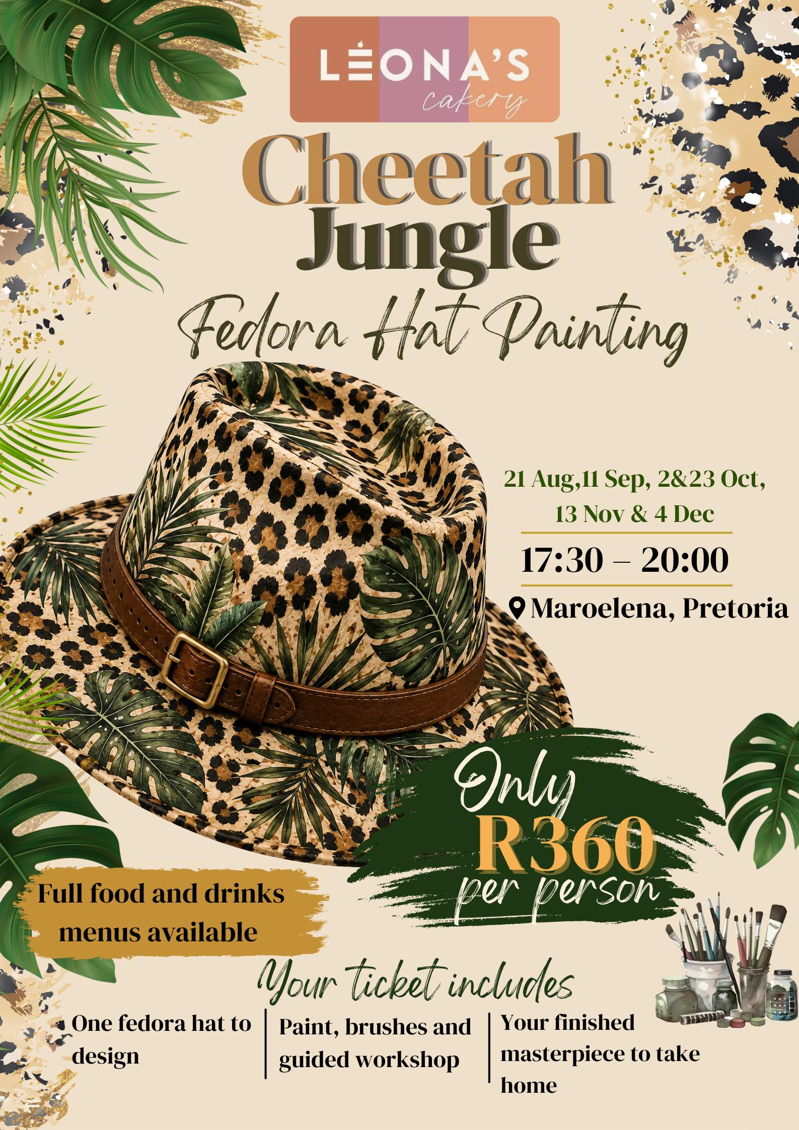Cheetah Jungle Fedora Workshop