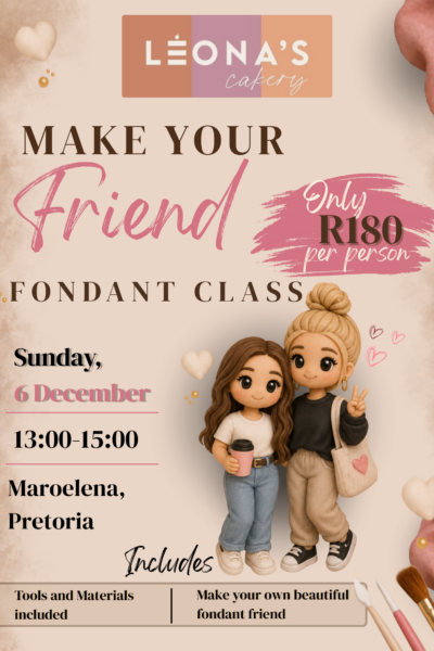 Make Your Friend Fondant Class