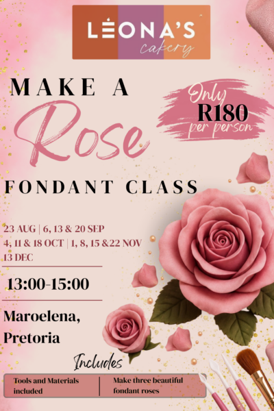 Make a Fondant Rose Class
