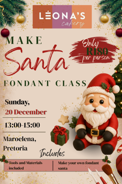 Make Santa Fondant Class