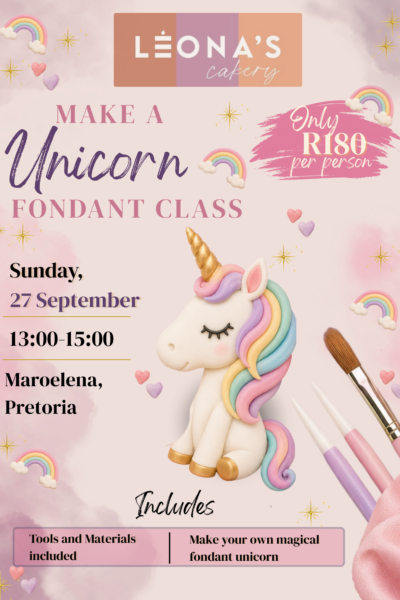 Make A Unicorn Fondant Class