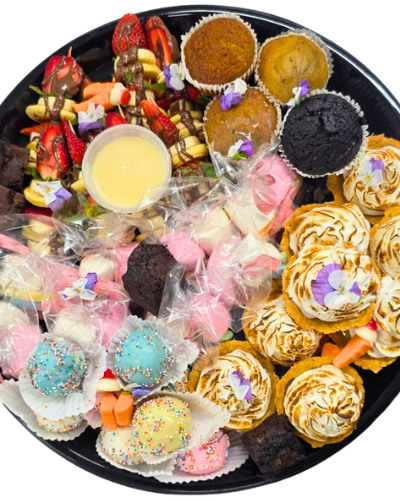 Rose Gold Sweet Platter (serves 8 guests)